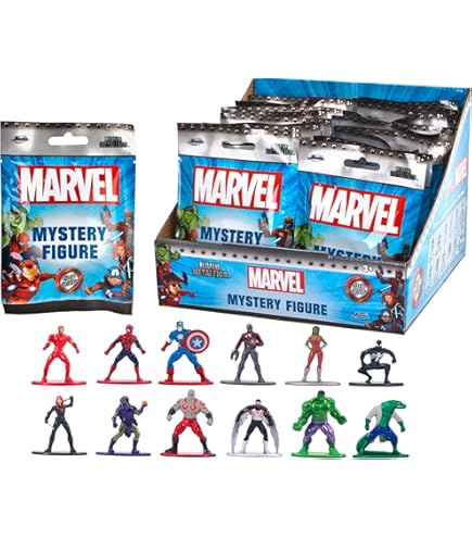 Jada 253225028 Welle 8 Spider-Man Marvel Multi Pack Nano Figures