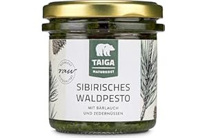 ‎TAIGA NATURKOST TAIGA Naturkost - Pesto - Premium Qualität (Sibirisches Waldpesto – Bio, Premium Qualität)