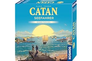 Kosmos 684679 Catan - Seefahrer, Erweiterung zu Catan - Das Spiel, Brettspiel für 3-4 Personen ab 10 Jahre, Familienspiel, nur spielbar mit Basisspiel, Siedler von Catan