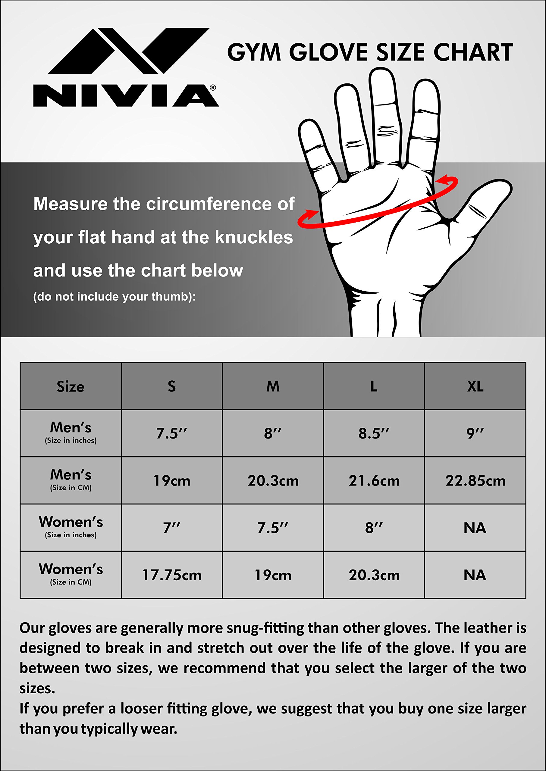 nivia crystal gym gloves