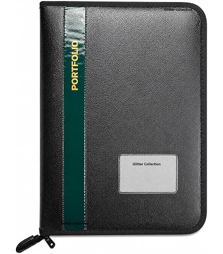 ZX Plus Leather Multipurpose Professional File Folders for