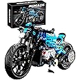 CAEROKEERL Motorcycle Toy Building Sets(469 Particles),STEM Educational Model Kit,Birthday Gifts for Children Age 8+ and Older and Boys to Play with.