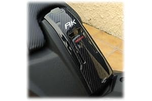 labelbike - Autocollant 3D en Résine Décoration et Protection de Bavette de Réservoir Moto Scooter Compatible avec Kymco AK 550 2017-2022