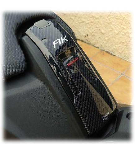 Autocollant Réservoir Moto 3D En Résine Pour KYMCO AK 550 2017-2018 - Anti-Rayures, Imperméable, Design Personnalisé - 4