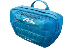 Kurgo RSG, Seitentasche für Hundegeschirr, zusätzliche Tasche für MOLLE-Geschirr, Reisetasche, Blau