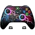 HASACOOL Wireless Switch Pro Controller for Nintendo Switch/Lite/OLED, LED Wired Windows PC Gmaepad-Wireless iOS/Android Remote Switch Controllers with Cool RGB Light/Programmable