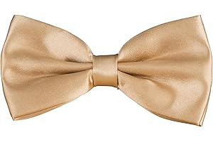 BomGuard Nœud papillon hommes - pour smoking, avec crochet,déjà lié et réglable