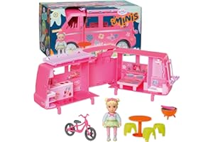 BABY Born ZAPF Creation Spielfahrzeug Minis - Campervan mit Jasmin