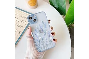 ZTOFERA Etui na tył telefonu TPU do iPhone'a 13, miękkie, płynne, silikonowe etui z nadrukiem 3D, wzór kwiatowy, odporne na zarysowania, odporne na wstrząsy, elastyczne etui na telefon iPhone 13 (6,1