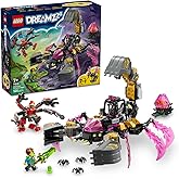 LEGO DREAMZzz Kabus Akrep Kazıcı 71513 &ndash; 7 Yaş ve &Uuml;zeri &Ccedil;ocuklar i&ccedil;in Arika, Cooper ve Koleksiyonluk Yeşil Kılı&ccedil;lı Mateo Mini