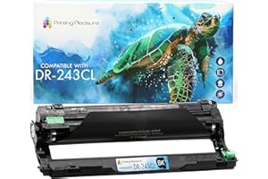 PRINTING PLEASURE Compatible DR-243CL Kit Tambour pour Brother DCP-L3510CDW DCP-L3517CDW DCP-L3550CDW HL-L3210CW HL-L3230CDW HL-L3270CDW MFC-L3710CW MFC-L3730CDN MFC-L3750CDW MFC-L3770CDW - Noir, Grande Capacité