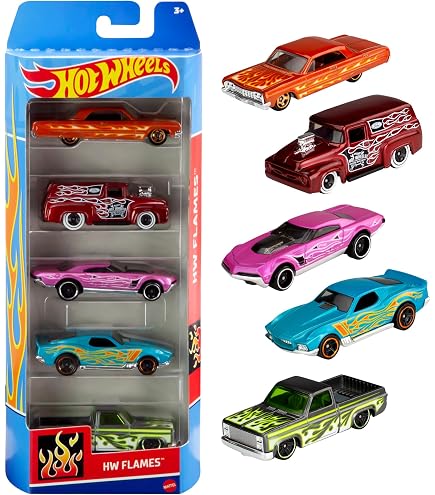 Hot Wheels 5 Car Gift Pack (Styles May Vary): Buy Online at Best
