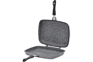 Aeternum Grill Double Multifonction 28x22 cm Gris