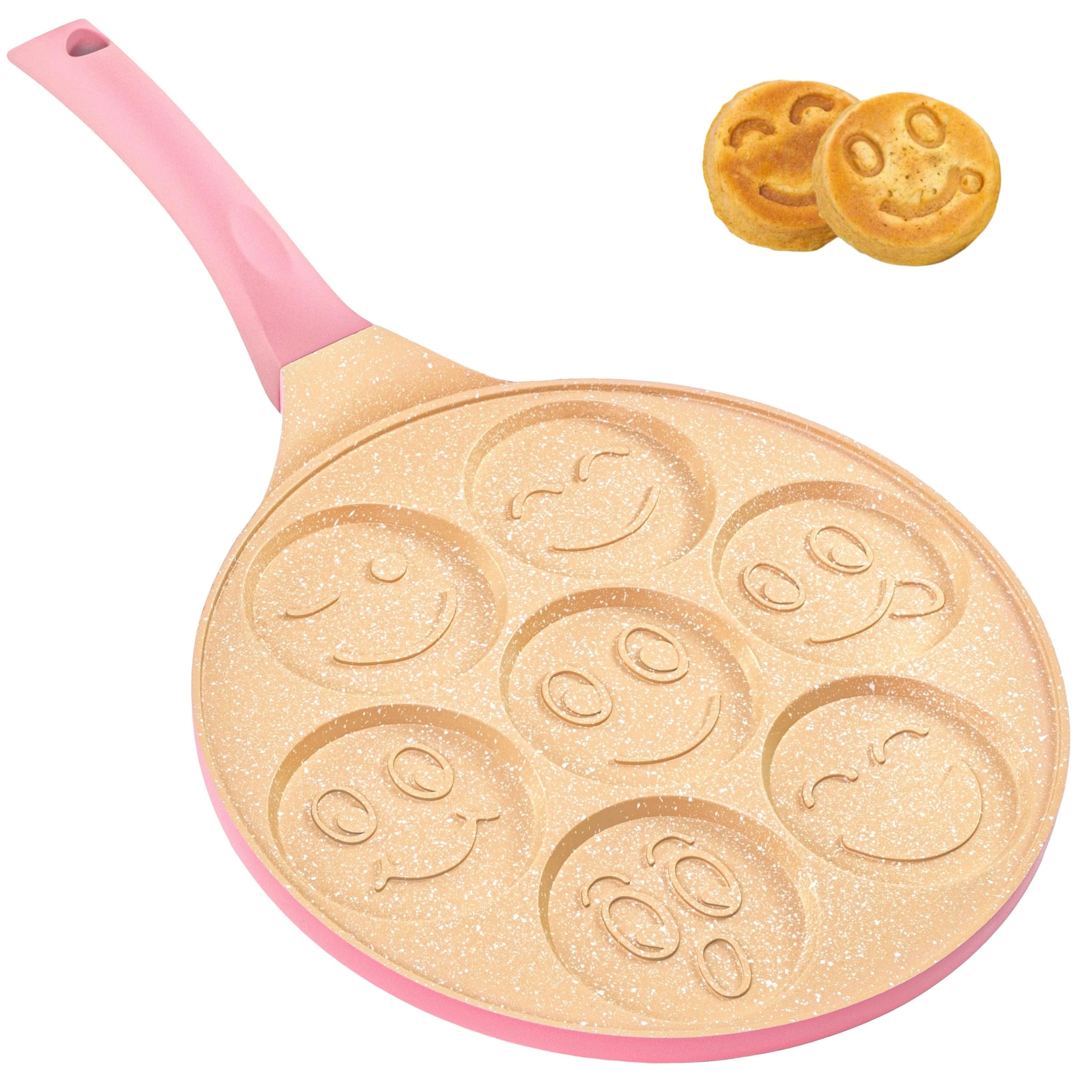 Erreke Nonstick Smiley Face Pancake Pan Review: Fun Breakfast for Kids