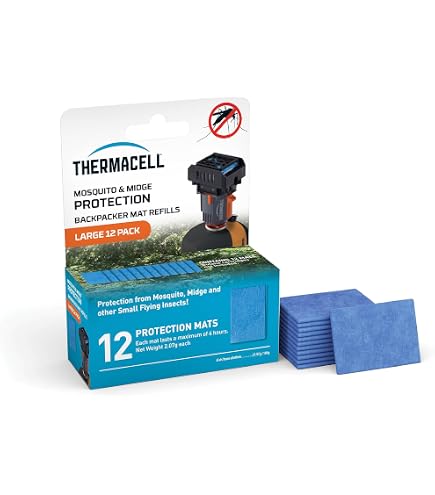Thermacell Répulsif Anti-moustiques Portable Avec Recharge De 12 Heures Zone De Protection De 45 M Repulsif Anti Moustiques Tres Efficace Alternative Au Spray Anti Insectes Sans Deet Sans Parfum