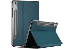 ProCase Odporny na wstrząsy futerał do Lenovo Tab P11 Pro Gen 2 11" 2022, smukły stojak foliowa ochronna twarda obudowa do 11" Lenovo Tab P11 Pro 2. generacji (TB132FU) -turkusowy
