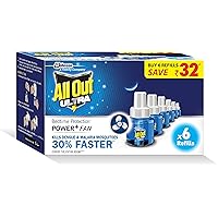 All Out Ultra Power+ FAN (6 refills pack)