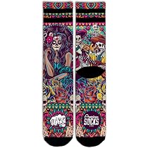 American Socks Mid High Sportsokken Für Herren & Damen – Crossfit, Laufen, Radfahren, Padel | Einheitsgröße EU 36-46