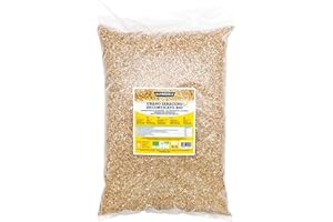 Oltresole, Trigo sarraceno biológico decorticado 5 Kg, Grano crudo no tratado térmicamente, de agricultura biológica, Formato Conveniente