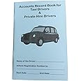 Weekly A5 Accounts Book for Taxi, Minicab, Private Hire & Hackney Carriage Drivers ׀ Account Book for Self Employed ׀ Cash Book & Expenses Book