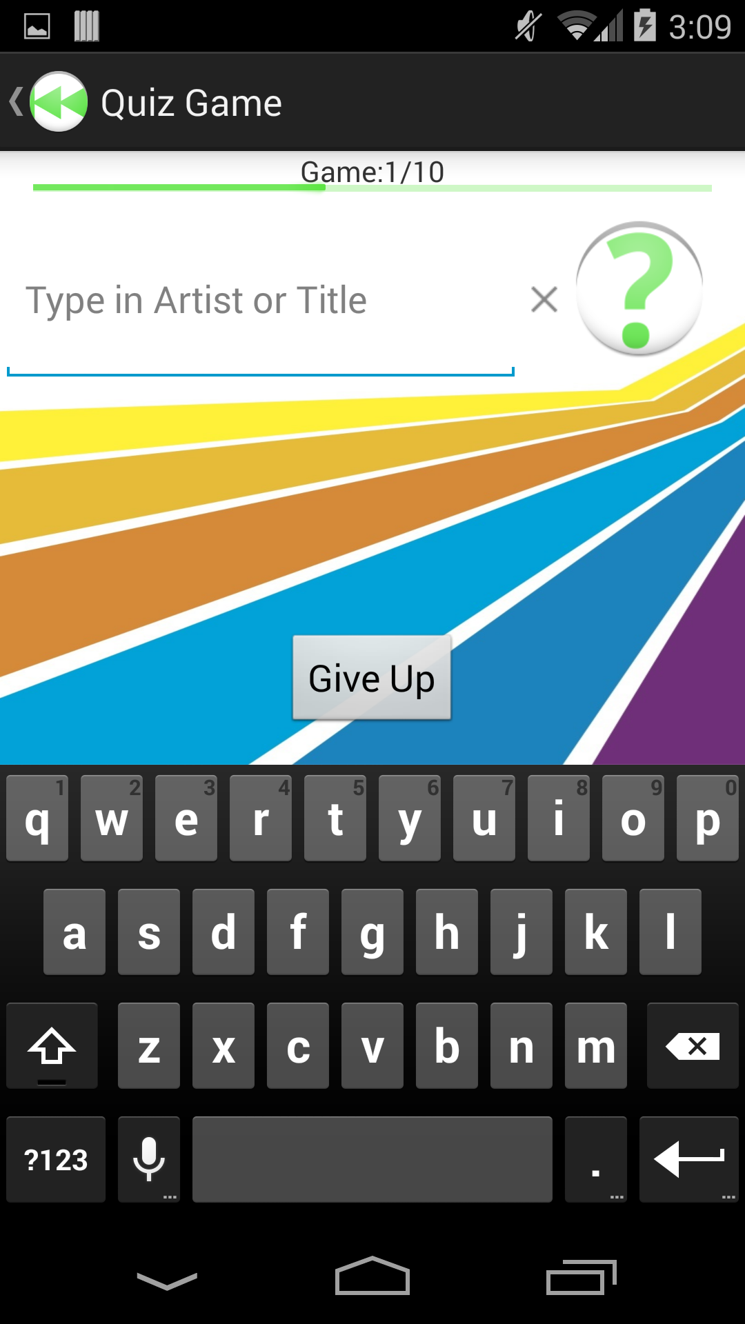 Type sprint typing