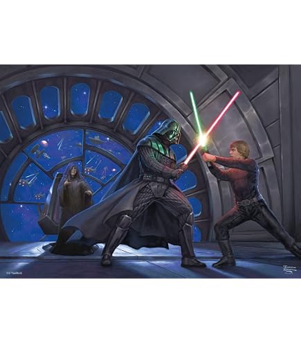 Schmidt Spiele Puzzle 1000 Pezzi The Mandalorian – Turning Point | Artwork Di Thomas Kinkade | Dimensioni 69,3 X 49,3 Cm | Dai 12 Anni