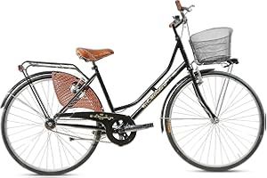 Bicicletta Da Donna LABICI Modello Olanda - Telaio Acciaio 26", Freni V-Brake, Completa Di Accessori - Foto 5