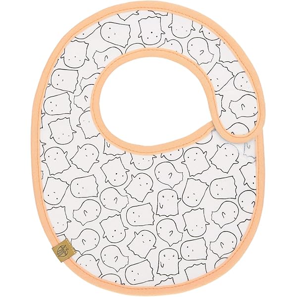 Bavaglino Neonato In Cotone Biologico - Idrorepellente Con Chiusura A Velcro, 0-12 Mesi - Foto 8