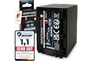 PATONA Platinum NP-FV70A NP-FV70 USB-C Akku 2060mAh mit direktem USB Eingang, ohne Verwendungseinschränkung (1394)