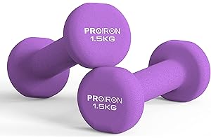 ‎PROIRON PROIRON Hanteln Neopren Kurzhanteln Frauen Hantelset Kleine Hantel Kurzhantelset (2er-Set) für Damen Gymnastik Yoga Pilates und Kinder
