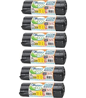 Sacchi Spazzatura 110 Litri Per La Raccolta Differenziata E Indifferen - Foto 13