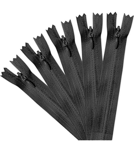 DOITEM 45st. 45cm/18 Inch Onzichtbare Veelkleurige Nylon Coil Ritsen voor Naaien en Ambachten 15 Kleuren