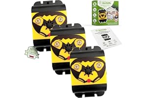 ISOTRONIC 3-częściowy zestaw ultradźwiękowych odstraszaczy ptaków, gołębi, ptaków, mew, kotów, na balkon, okna, drzewo, owoce, bez kolców gołębiowych