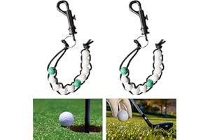YEYIT 2 Contador De Cuentas De Golf Contador De Puntuación De Golpes Puntajes De Golf Contador Putter De Bola De Golf Accesorios De Golf Para áRbitros úTil Para Golfistas