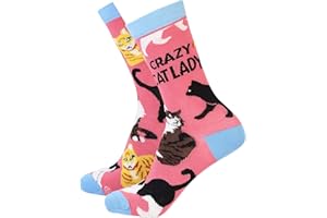 Sock Therapy Bamboo Socks For Women Novelty Socks Funky Colorful Fun Dress Socks Smart Design Animal Print Comfortable Breathable Socks Non Slip Great Gift