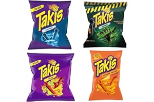 CYNGERT 4x Takis Bundle - Zombie, Fuego, Blue Heat & Intense Nacho Cheese - Special Edition je 28g