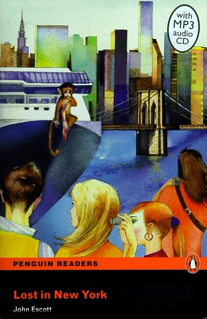 Portada de Penguin Readers 2: Lost in New York Book and MP3 Pack