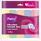 Parex Mikrofiber Temizlik Bezi 5'li