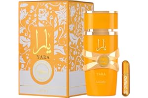 Yara Tous Lattafa - Perfumes Árabes mujer - Pack perfume tropical 100 ml & atomizador ZARLAND 5 ml