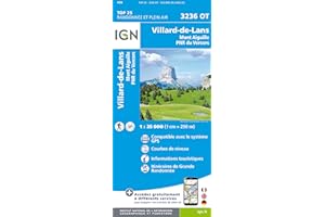 IGN Villard-De-Lans/Mont Aiguille/PNR du Vercors - Carte topographique