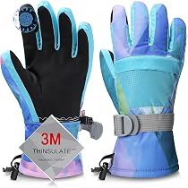 Warme Und Wasserdichte Handschuhe Unisex Kinder Fäustling Skihandschuhe Fäustlinge Warme