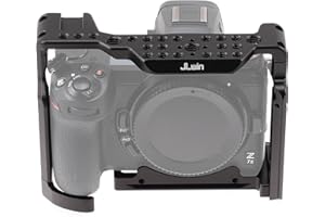 Z6 Z7 II Cage, Hersmay Aluminium DSLR Camera Cage Kamerakäfig für Nikon Z5/ Z6/ Z7/ Z6II/ Z7II Kamera Video Rig