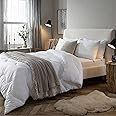 The Fine Bedding Company - Spundown Duvet - 10.5 Tog - Spring/Autumn - Peachskin Soft Cover - Machine Washable - Hypoallergenic - Double