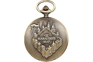 JewelryWe Orologio da Tasca Uomo Bambini al Quarzo Multi Disegni Collana con Ciondolo Orologio