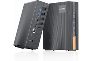 ACEMAGIC Pionowy mini PC, Intel Core i7 11800H (8 rdzeni/16 wątków, do 4,6 GHz), 16 GB DDR4 RAM 512 GB SSD, mikro komputer stacjonarny do biura / biznesu 【WiFi 6/Bluetooth 5.2/Type-C】, AD15