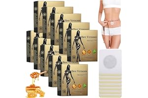 SBYHBHYDS 70 Stück Bienengift Pflaster 𝐒𝐜𝐡𝐥𝐚𝐧𝐤𝐡𝐞𝐢𝐭𝐬pflaster für Frauen Männer,Bienengift 𝐒𝐥𝐢𝐦𝐦𝐢𝐧𝐠 Patch,𝐁𝐞𝐞 𝐕𝐞𝐧𝐨𝐦 Pflaster Füße Taille Bein,Sicherheit Milde
