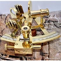 Montre Steampunk Vintage Avec Cadran Solaire Et Boussole - Bracelet Cuir Laiton Antique 6,3 Cm