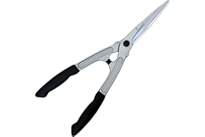 TABOR TOOLS B228E Cesoie per Siepi con Lame Dritte, Forbici Taglia Siepe con Manico Alluminio.