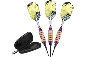 Viper Spinning Bee Soft Tip Darts with Casemaster Storage/Travel Case 16g