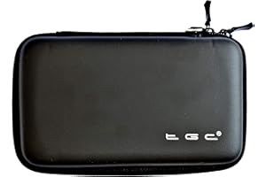 TGC ® Carry Case Shoulder Bag Compatible with Nintendo DS DSL Lite DSi 3DS N3DS Consoles (Black)